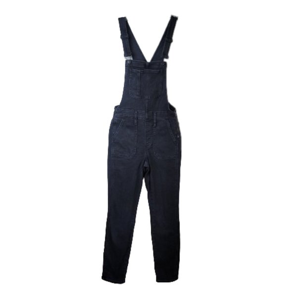 Madewell Skinny Overalls in Lunar Wash Denim - Picture 4 of 15